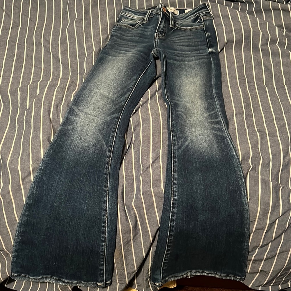 Girls Kancan flare jeans
